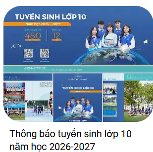 Tuyển sinh lớp 10 2025-2026